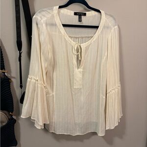 Elegant Cream Blouse